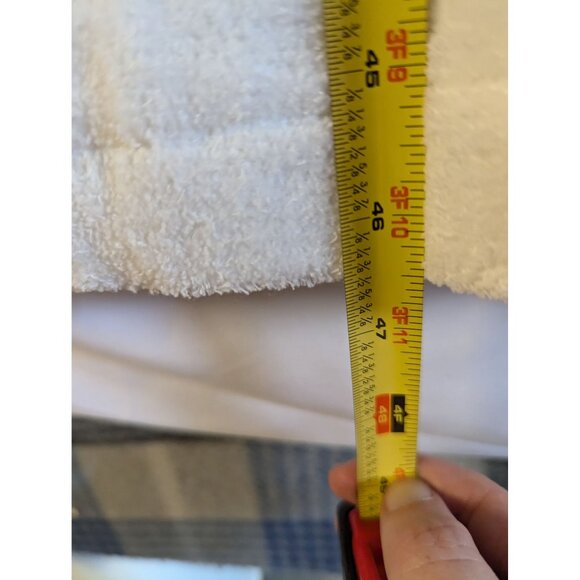 The Vinny Pro-Celebrity Invitational White Bathrobe 1X/2X Big Resort & Spa 100% - Picture 6 of 6